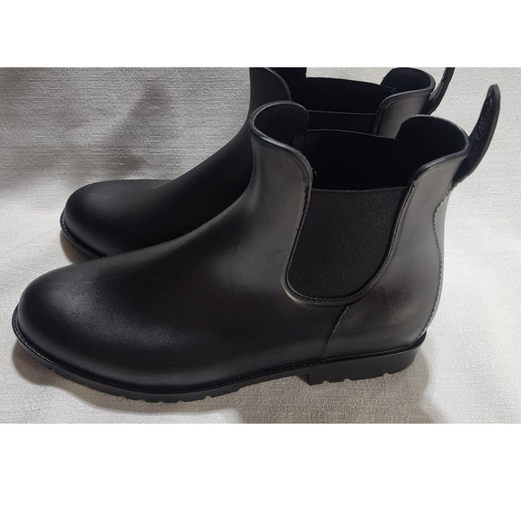 Asgard women's size 10 Chelsea black rain boots - Picture 5 of 10